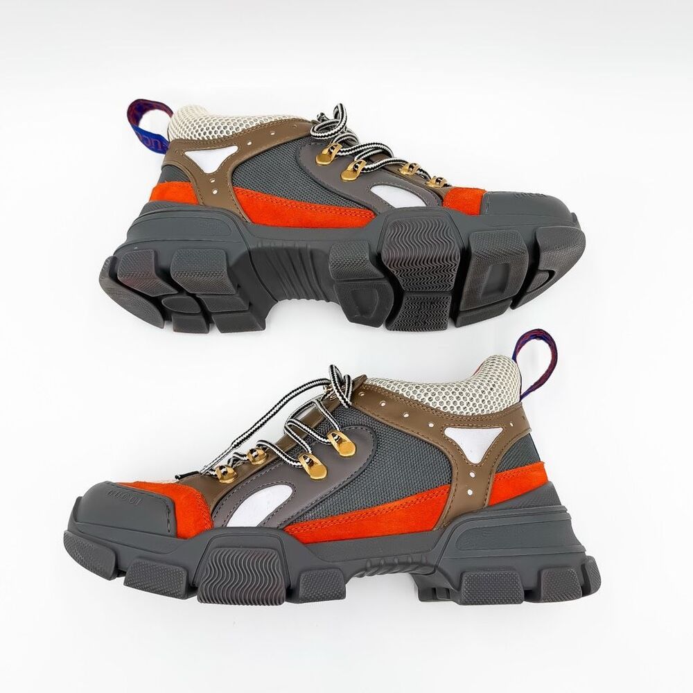 Gucci Boots Flashtrek Chunky Sole Sega Sneakers Size 39.5, 9.5 - Picture 8 of 14